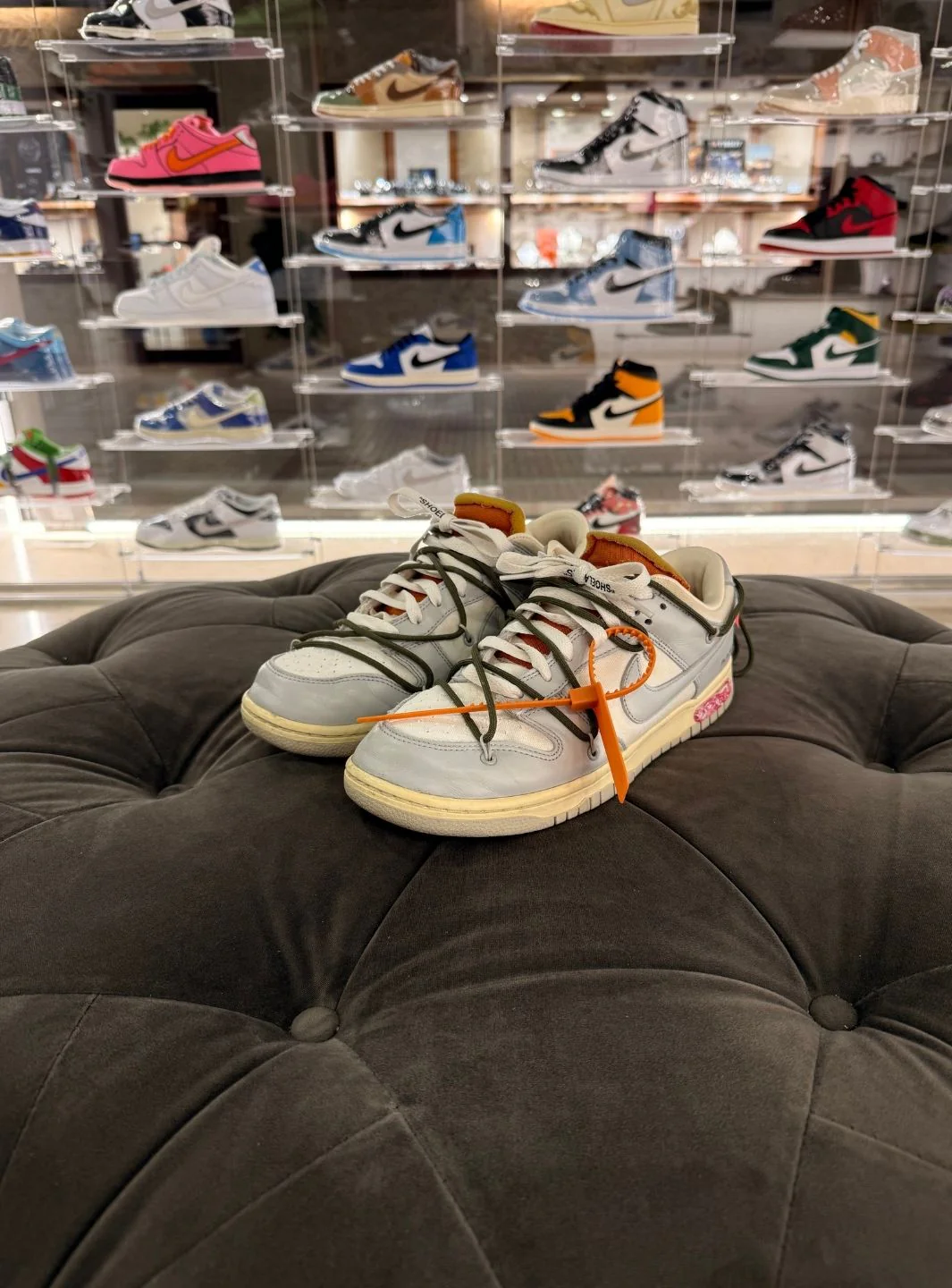 Nike Dunk Low Off-White Lot 22 - Usato 8.5/10 - Image 3