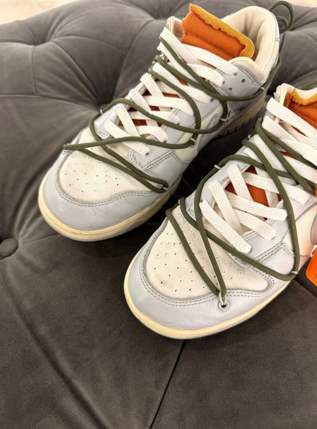 Nike Dunk Low Off-White Lot 22 - Usato 9/10 - Image 10