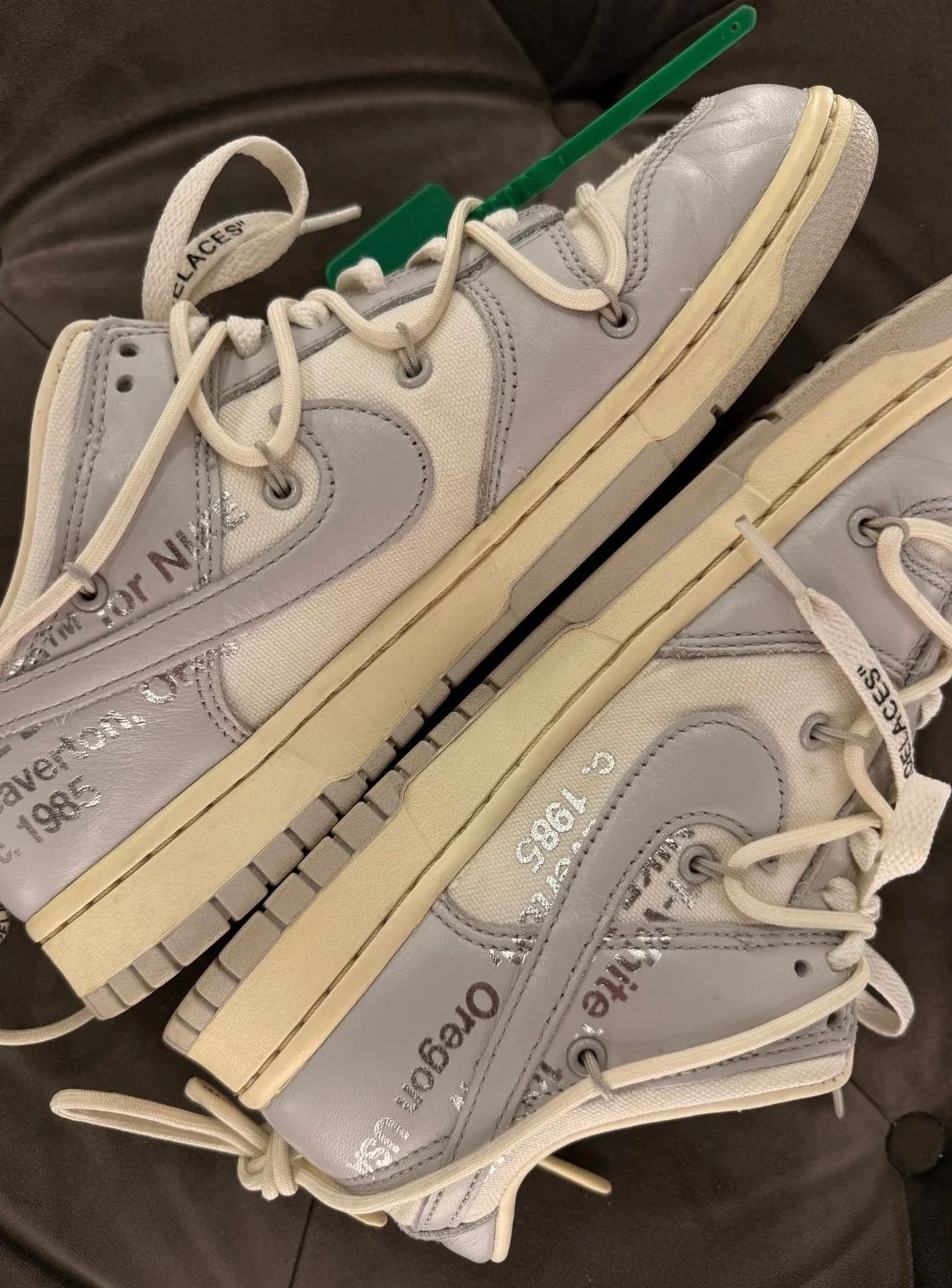 Nike Dunk Low Off-White Lot 25 - Usato 8.5/10 - Image 12