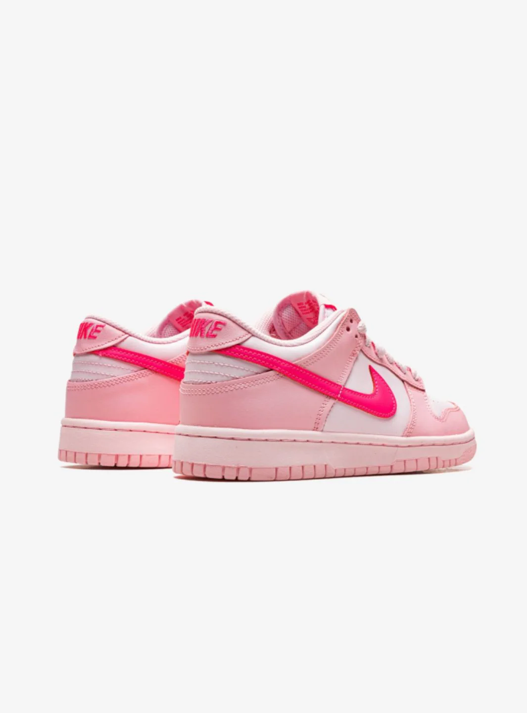Nike Dunk Low Triple Pink (GS) - Image 3