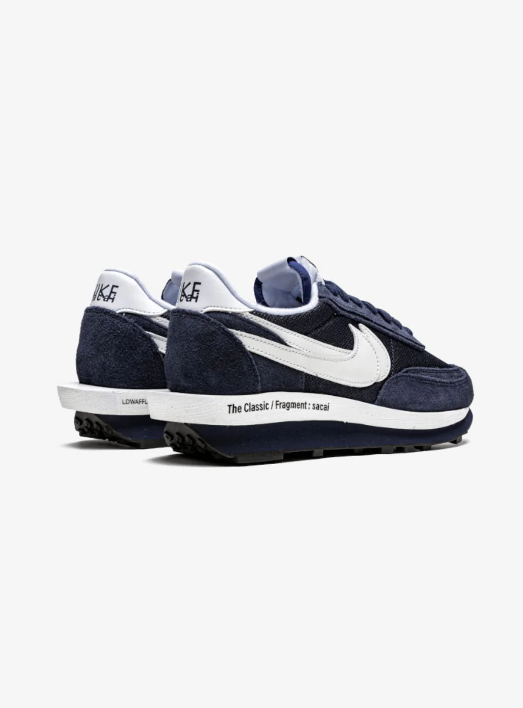 Nike LD Waffle SF Sacai Fragment Blue Void - Image 3