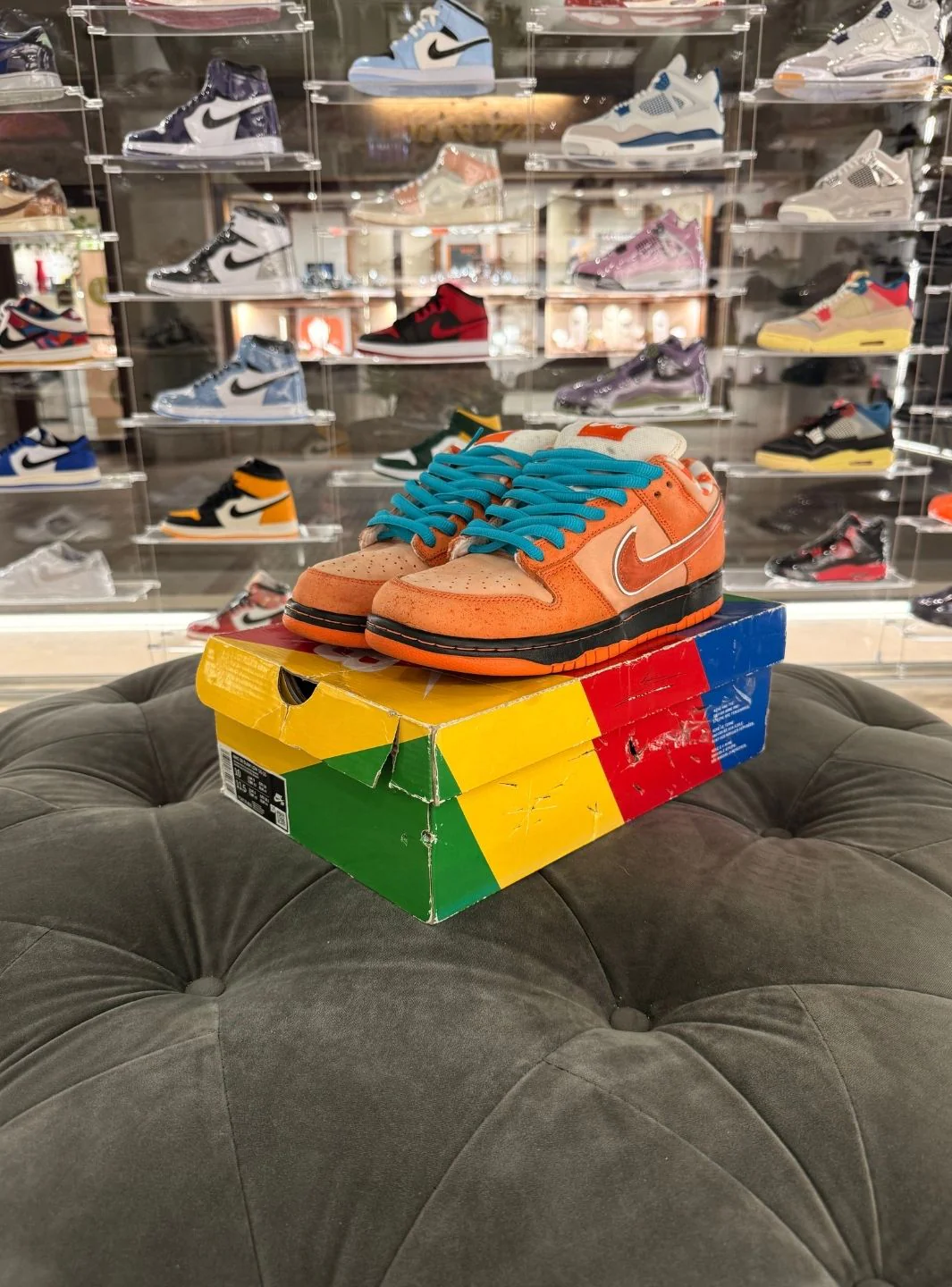 Nike SB Dunk Low Concepts Orange Lobster - Usato 8/10 - Image 15