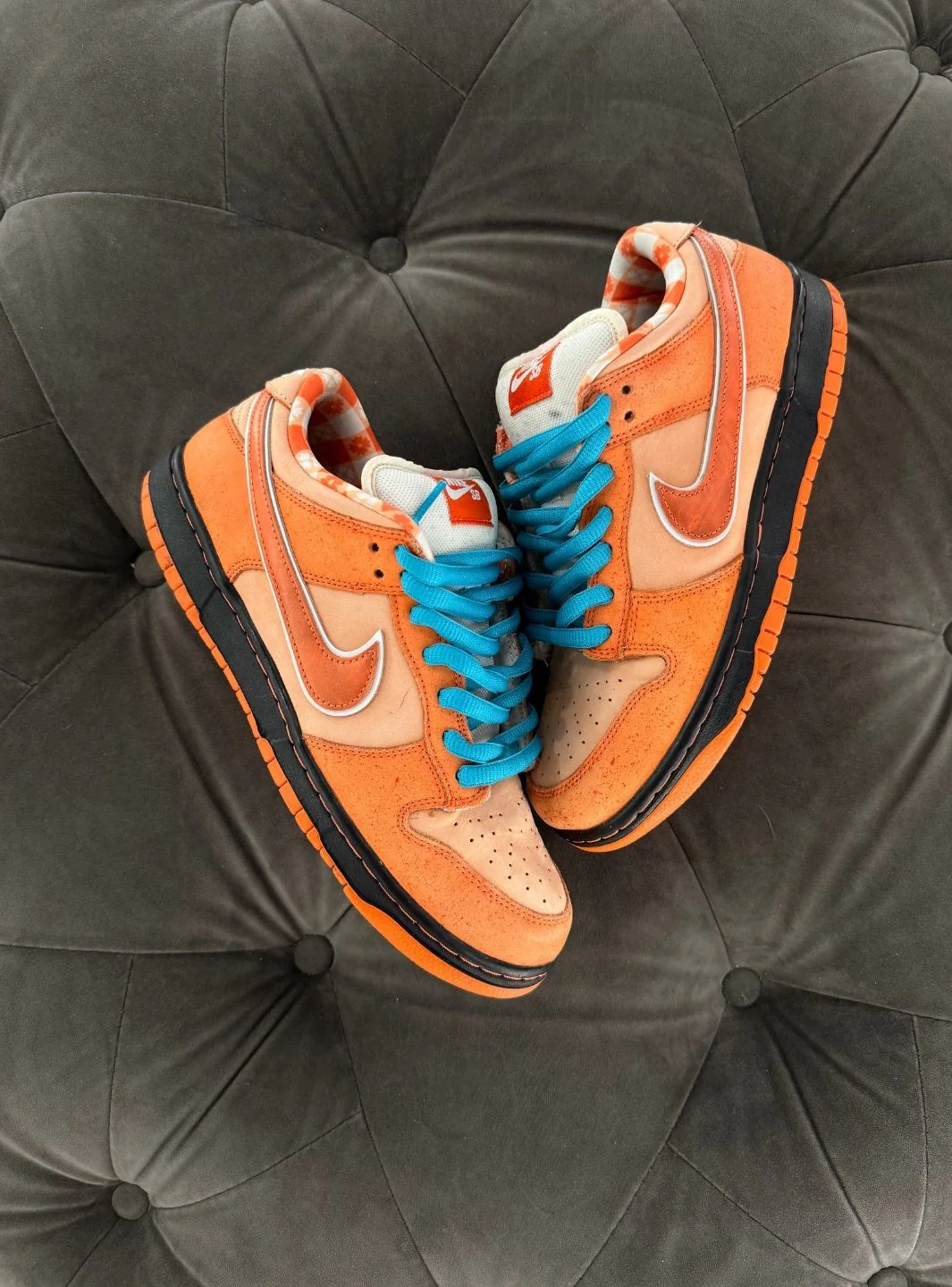 Nike SB Dunk Low Concepts Orange Lobster - Usato 8/10 - Image 9