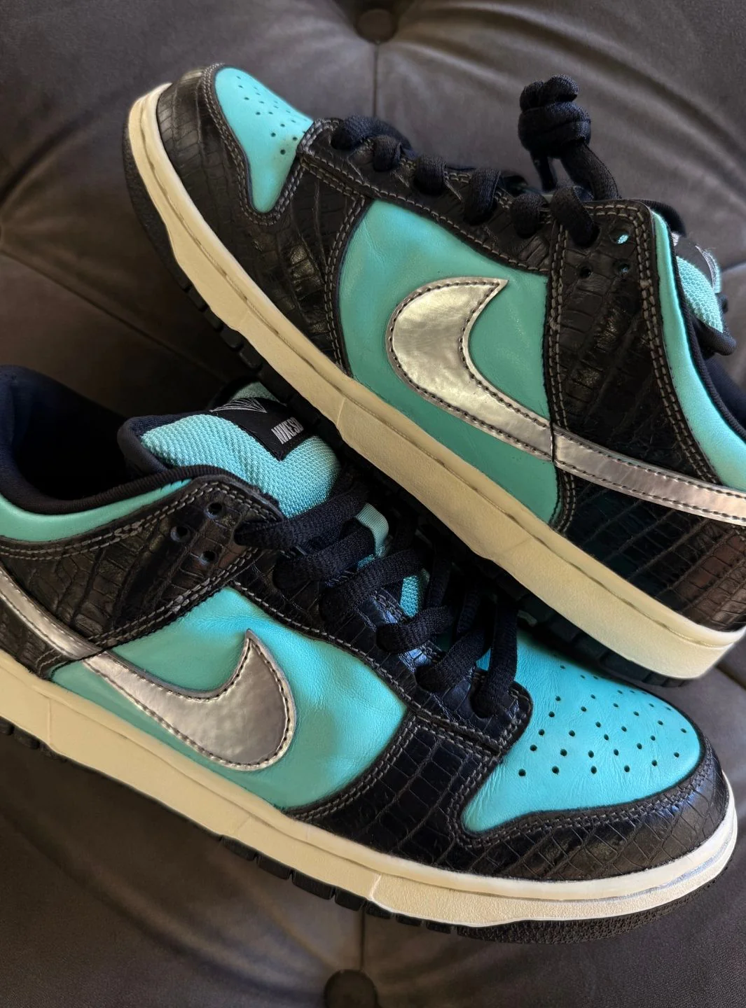 Nike SB Dunk Low Diamond Supply Co. - Usato 8.5/10 - Image 8