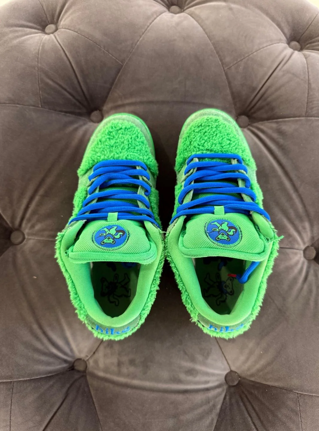 Nike SB Dunk Low Grateful Dead Bears Green - Usato 9/10 - Image 6