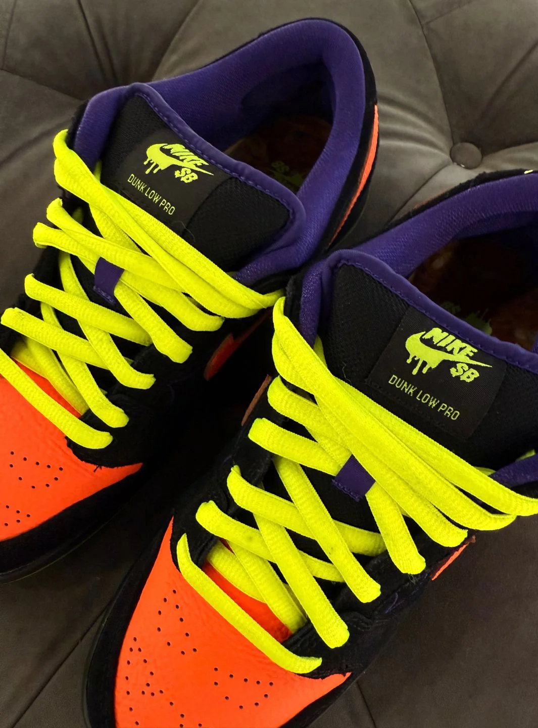 Nike SB Dunk Low Night of Mischief Halloween - Usato 9/10 - Image 8