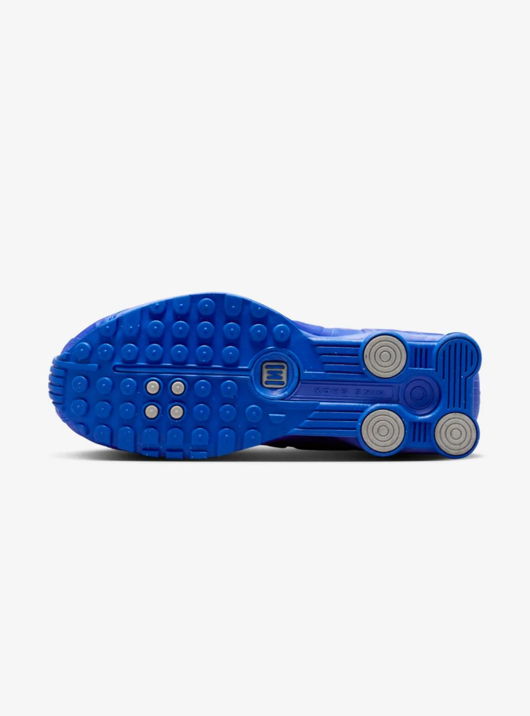 Nike Shox R4 Racer Blue Metallic Silver - Image 7