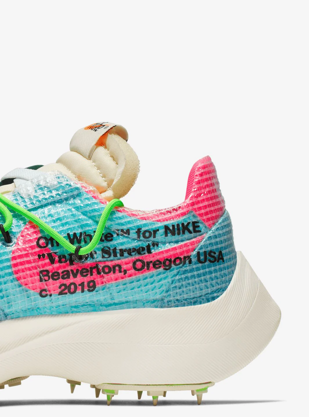 Nike Vapor Street Off-White Polarized Blue - Image 6