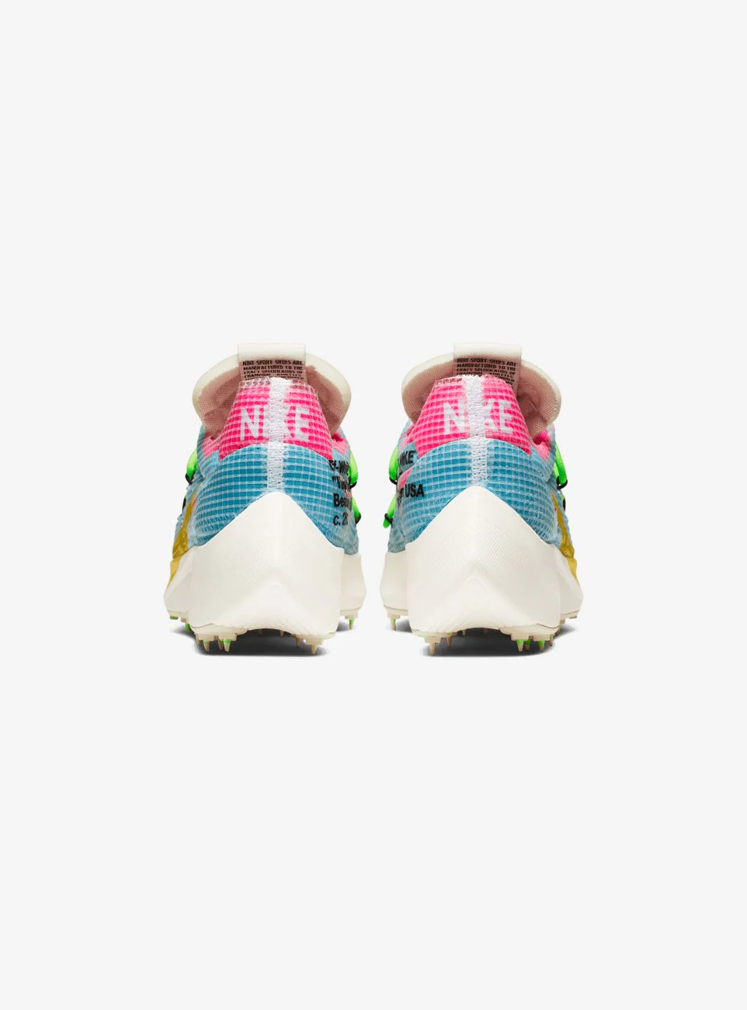 Nike Vapor Street Off-White Polarized Blue - Image 7