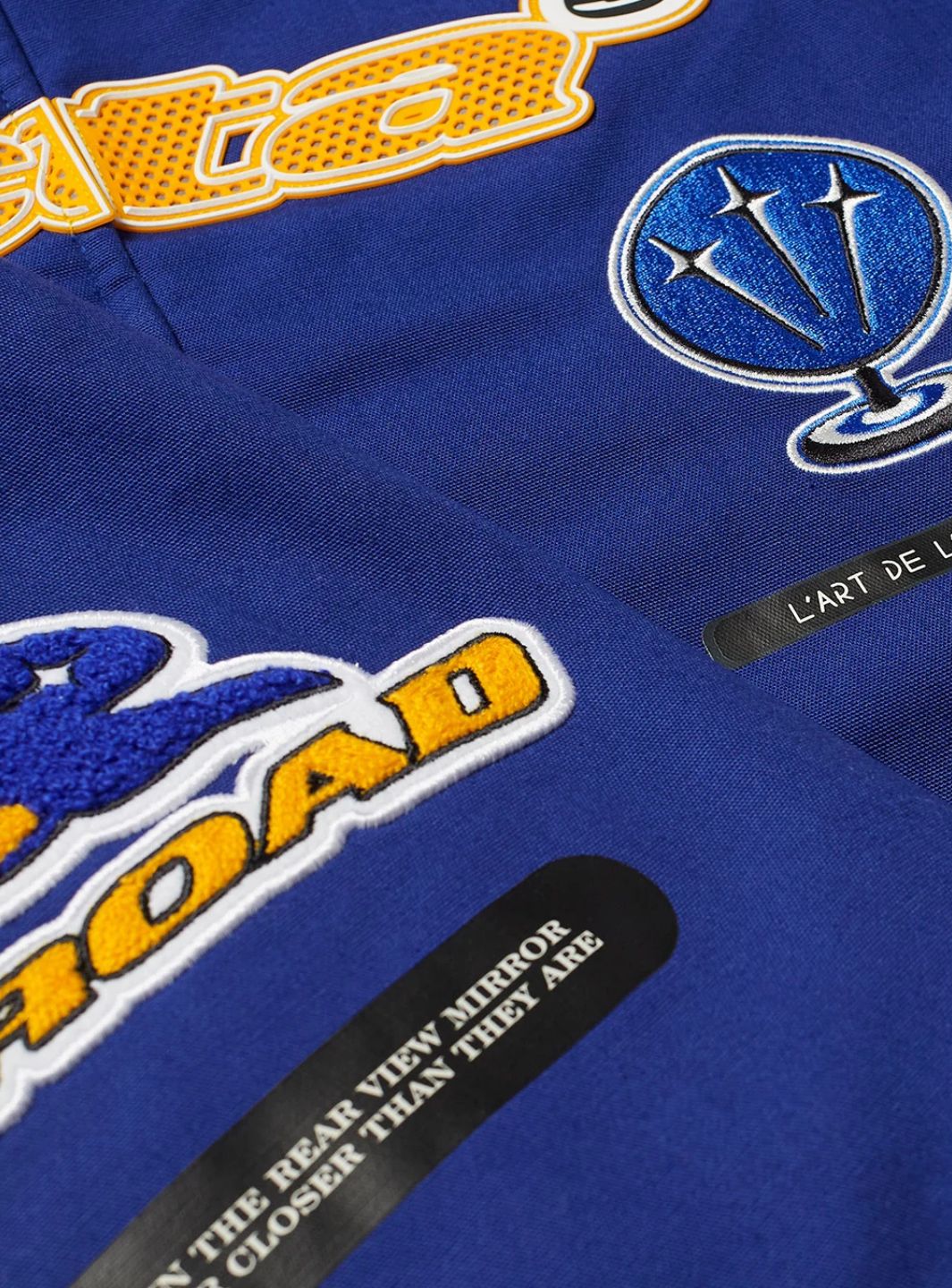 Nike x NOCTA L'Art Racing Jacket Deep Royal Blue/Racer Blue/Phantom - Image 3