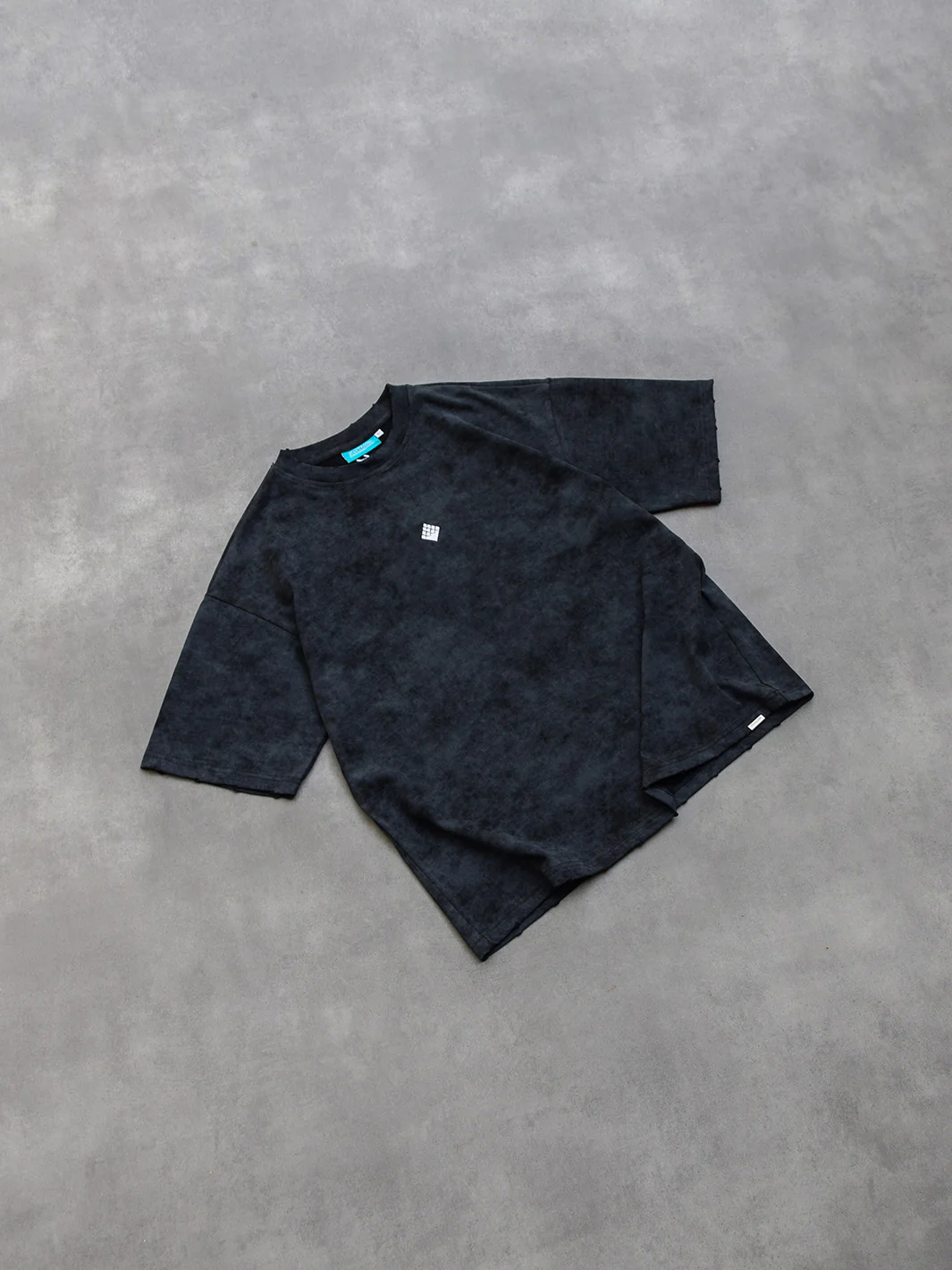 Pantalón Distressed Stone Washed T-Shirt Black - Image 3