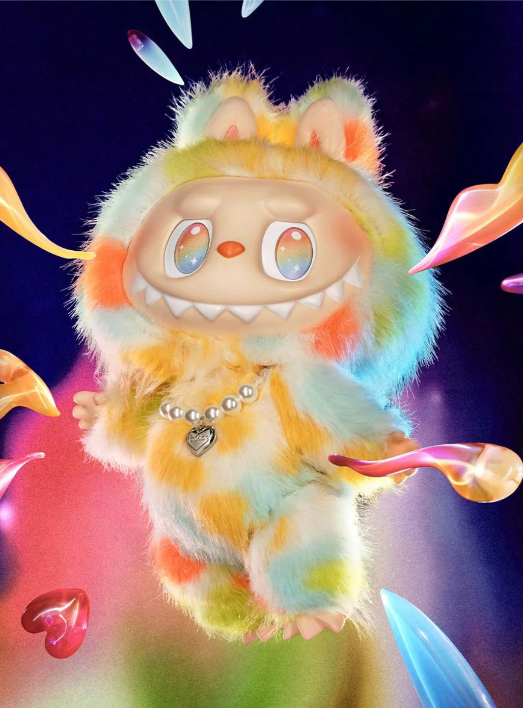 Pop Mart Labubu The Monsters Big into Energy Series Rock The Universe Vinyl Plush Doll 40cm - Image 5