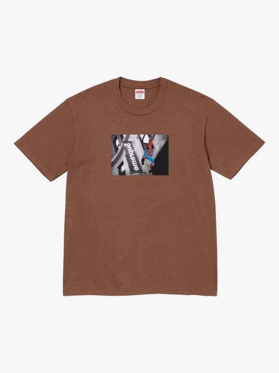 Supreme Spider-Man T-Shirt Brown