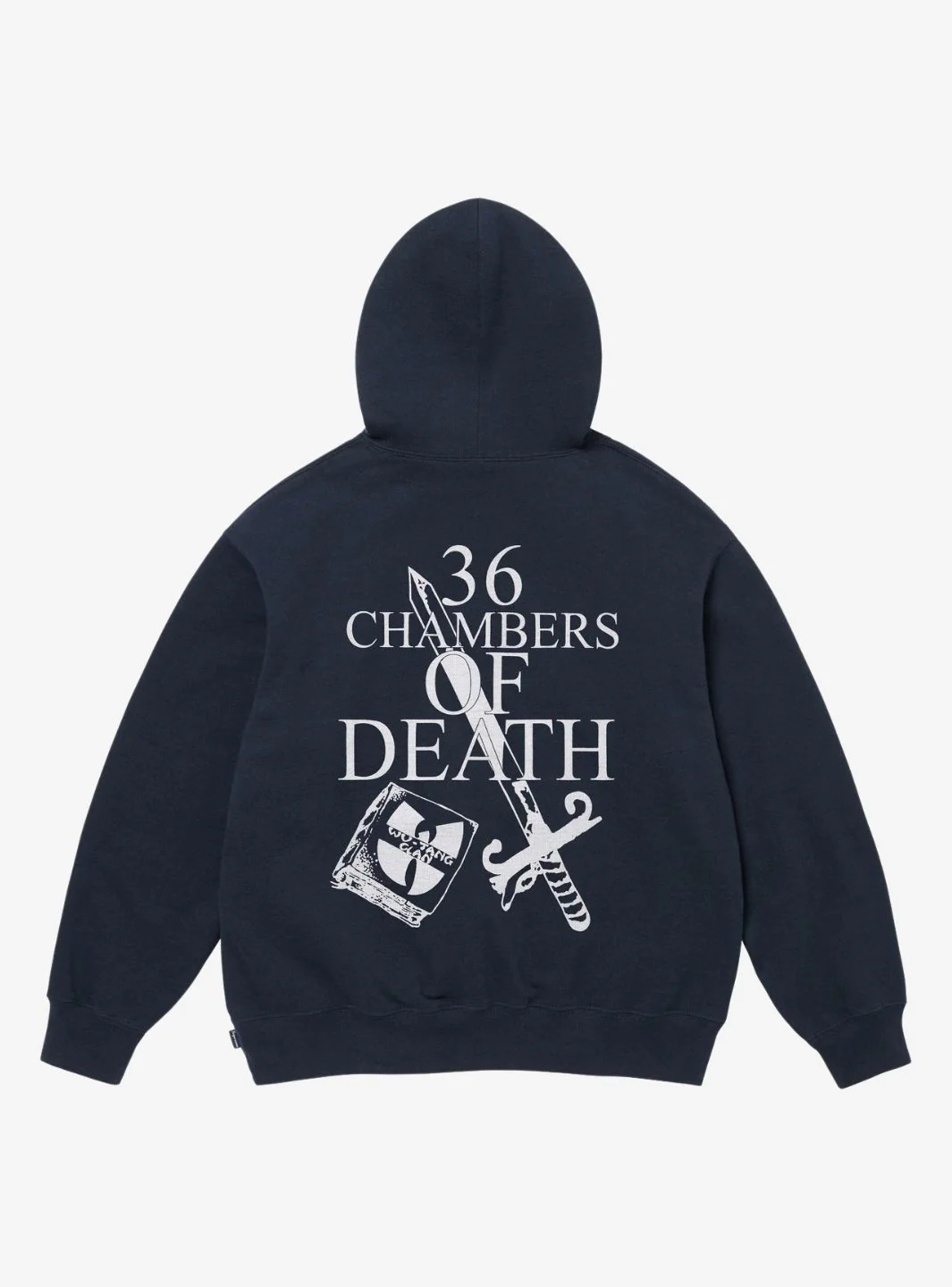 Supreme Wu-Tang Clan Hooded Sweatshirt Navy - Image 2